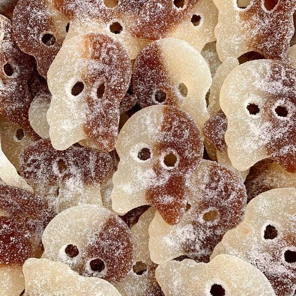 BUBS Cola Skull Gummies, Vegan Swedish Candy