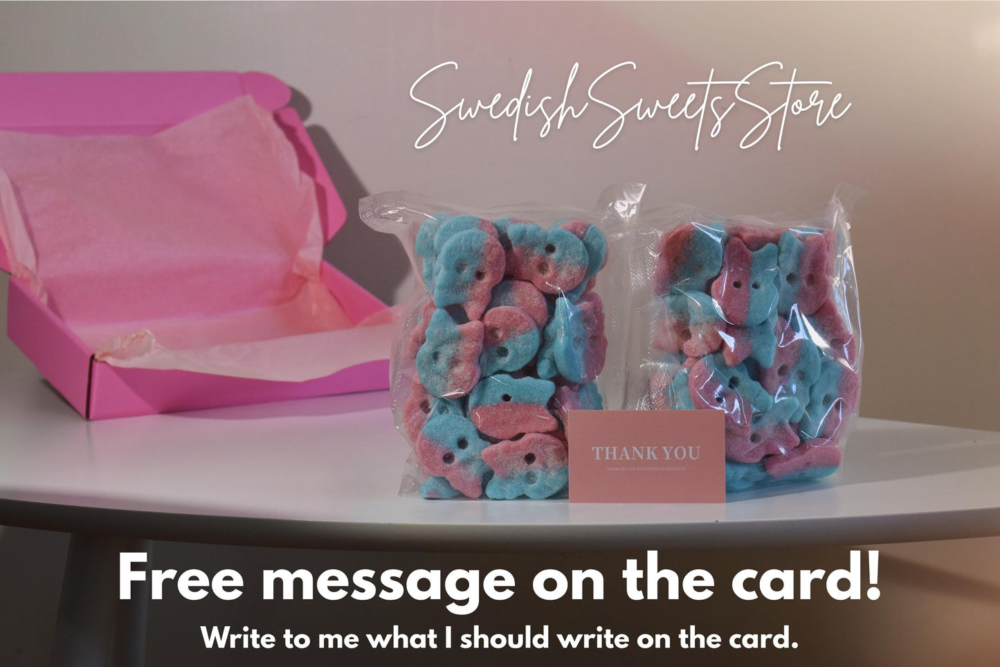 Bubs Candy Gift Box, Vegan, Gluten & Gelatin Free, Swedish Sweets