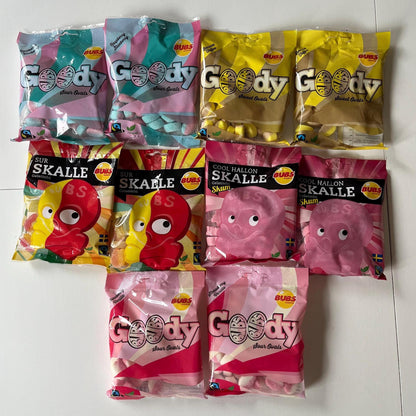 BUBS Vegan Candy Mix Pack – Customizable, Gelatin-Free (10 x 90g)