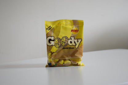 Bubs-Goody Strawberry/Vanilla, Raspberry/Blueberry, Banana/toffee 90g - 3.2 oz