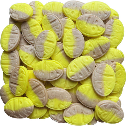 Bubs Banana Caramel Ovals, Vegan, Gluten, Gelatin Free Candy