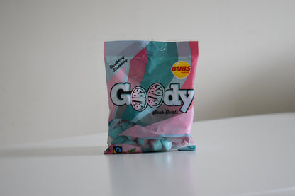 Bubs-Goody Strawberry/Vanilla, Raspberry/Blueberry, Banana/toffee 90g - 3.2 oz