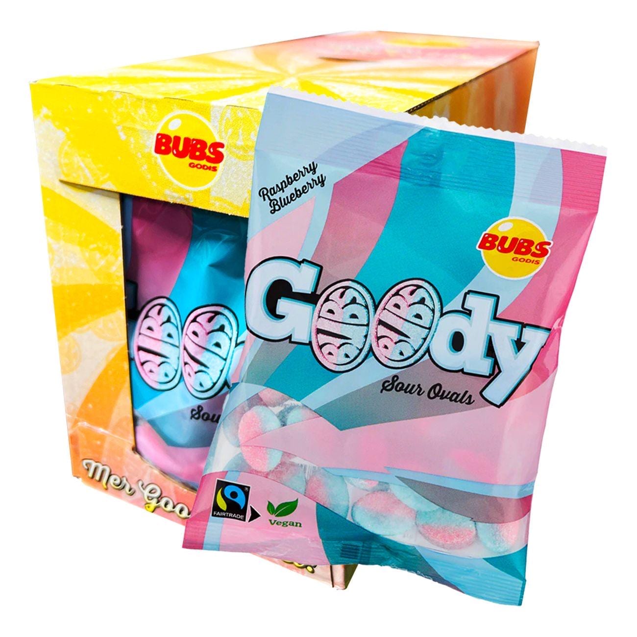 Bubs Goody Vegan Foam Candy - 10 Pack, Assorted Flavors