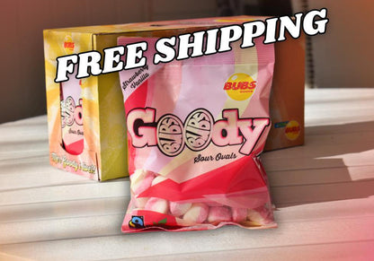 Bubs Goody Vegan Foam Candy - 10 Pack, Assorted Flavors