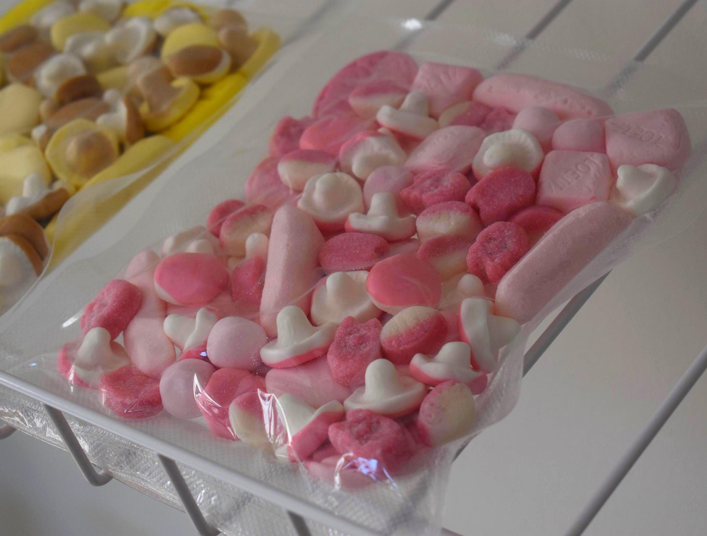 Pink Swedish Candy Mix | Vegan Gummies, Strawberry, BUBS (280g)