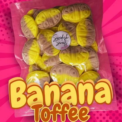 Bubs Banana Caramel Ovals, Vegan, Gluten, Gelatin Free Candy