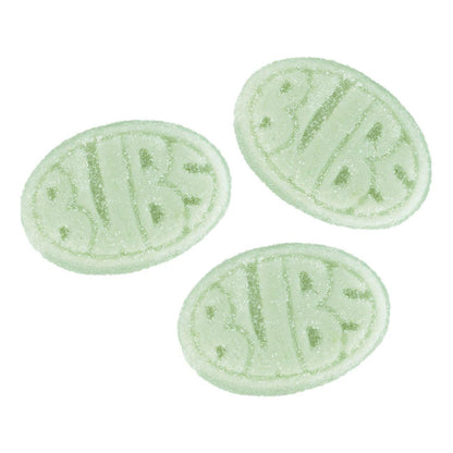 BUBS Fruity Pear Candy Ovals: Sour Mini Treats