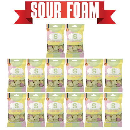 S-Märke Sour Foam Candy, Classic Swedish Treat