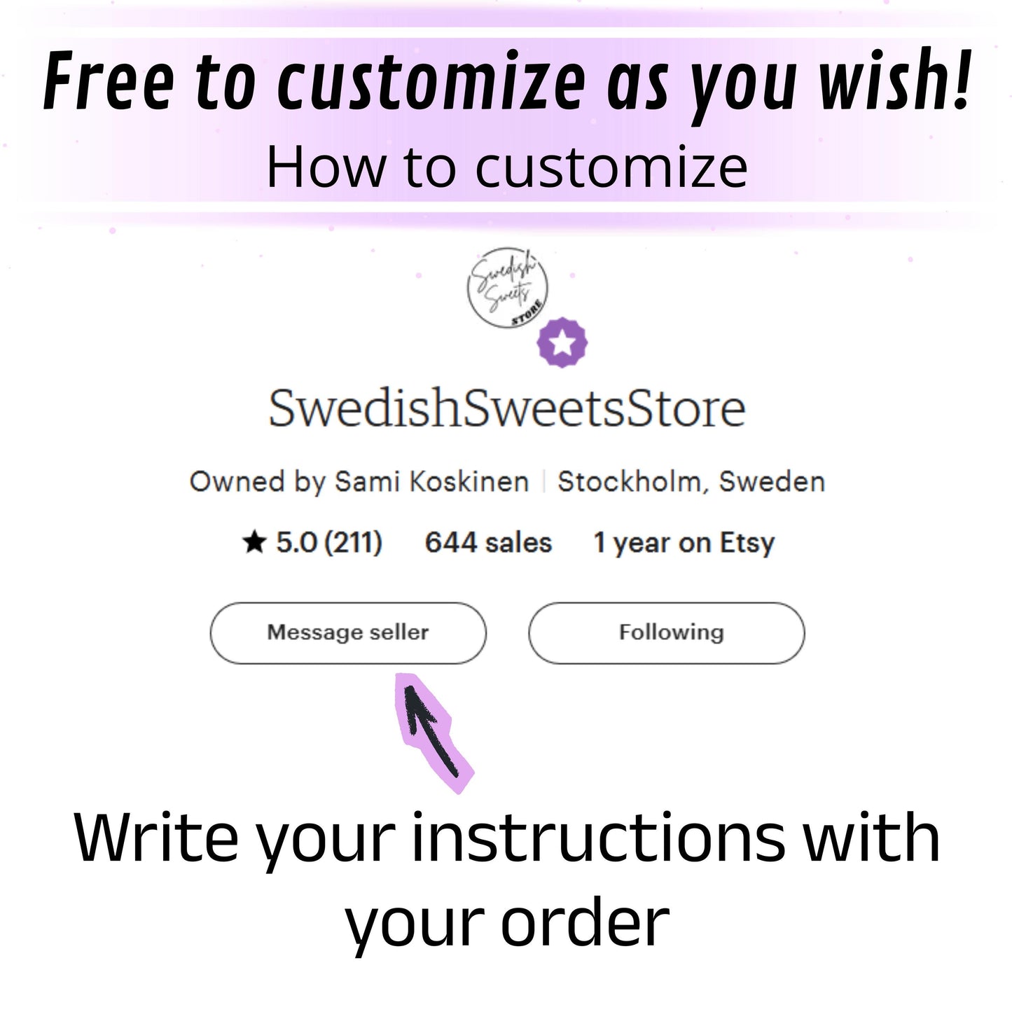 Swedish Foam Mushroom Sweets